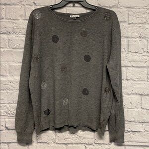 Vila Milano Sweater with Sparkling Accents Size XLP